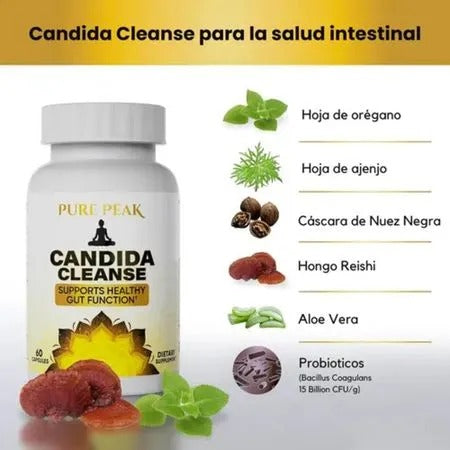 Candida Cleanse 60 Capsulas Premium
